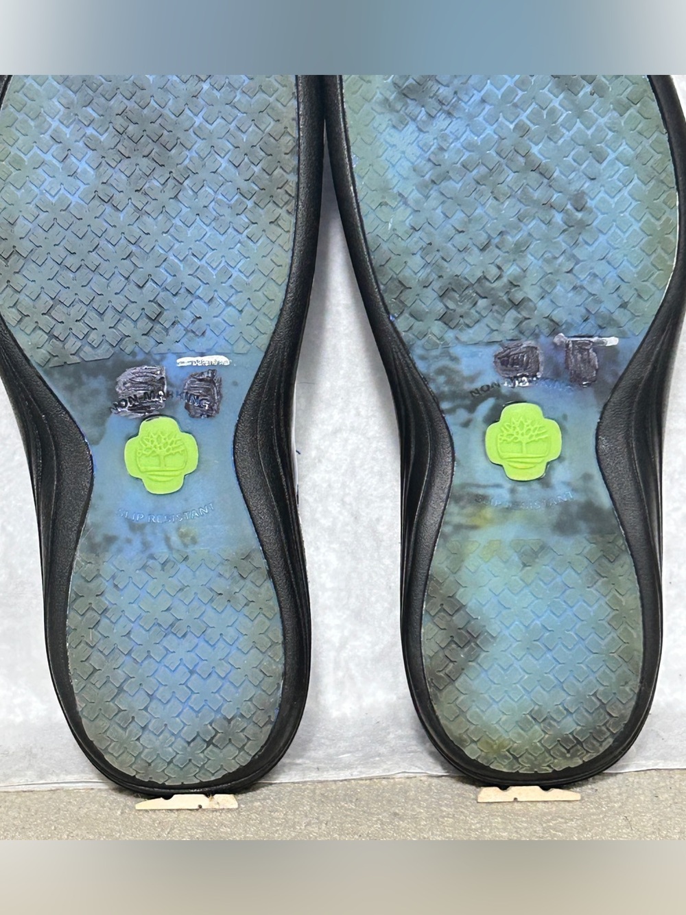Timberland Pro Womens Blue Renova Professional Slip On Clogs Work Shoes SZ 9.5 - Picture 10 of 11